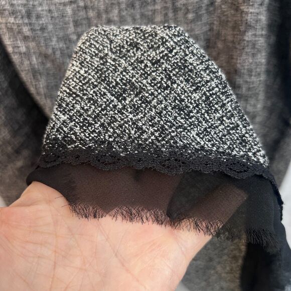 Style & Co Tweed Skirt Suit SET Tailored Career Wear Classic Boss Babe Size 16W - Picture 13 of 16